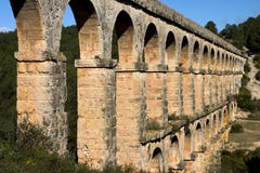 Roman Aqueduct Royalty Free Stock Photography