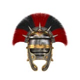 Roman legionary helmet on an isolated white background. 3d illustration stock photography Roman legionary helmet on an isolated white background. 3d illustration stock photography