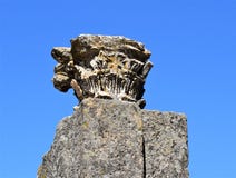 Roman ruins of Mérida Spain - ancient treasures royalty free stock image Roman ruins of Mérida Spain - ancient treasures royalty free stock image