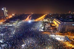 Romanians protest against corruption decree