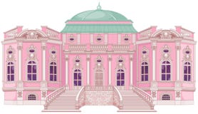 Romantic Palace for a Princess vector illustration Romantic Palace for a Princess vector illustration