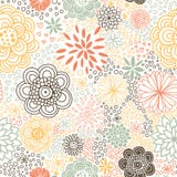 Romantisch naadloos bloemenpatroon. stock illustratie Romantisch naadloos bloemenpatroon. stock illustratie
