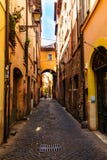 Rome, Italië - 26 Mei 2018: Oude Straat stock foto's Rome, Italië - 26 Mei 2018: Oude Straat stock foto's