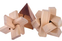 rompicapo cubo legno
