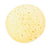 Ronde tarwetortilla's royalty-vrije stock afbeelding Ronde tarwetortilla's royalty-vrije stock afbeelding