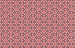 Rood Wit Hexagon Abstract Patroonontwerp royalty-vrije illustratie Rood Wit Hexagon Abstract Patroonontwerp royalty-vrije illustratie