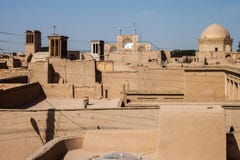 Roofs Of Yazd Royalty Free Stock Image Roofs Of Yazd Royalty Free Stock Image