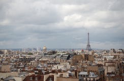 Roofs of Paris Stock Images Roofs of Paris Stock Images