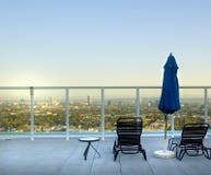 Rooftop View Of Los Angeles Royalty Free Stock Images Rooftop View Of Los Angeles Royalty Free Stock Images