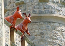 Roos guarding the tower unseen reality