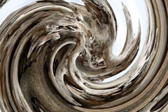 Swirled driftwood roots mixed with sand from beach royalty free stock photo Swirled driftwood roots mixed with sand from beach royalty free stock photo