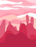 Rosa abstrakta Baground stock illustrationer Rosa abstrakta Baground stock illustrationer