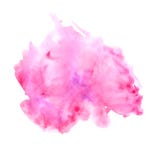 Rosa luminoso bagnato di struttura dell'acquerello illustrazione vettoriale Rosa luminoso bagnato di struttura dell'acquerello illustrazione vettoriale