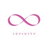 Rosa simple del símbolo del infinito libre illustration Rosa simple del símbolo del infinito libre illustration