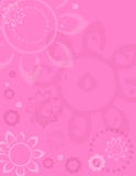 Rosafarbener Frühling Artsy Blumen-Hintergrund lizenzfreie abbildung Rosafarbener Frühling Artsy Blumen-Hintergrund lizenzfreie abbildung
