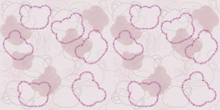 Rose et modèle sans couture de rose avec l'illustration d'ours illustration libre de droits Rose et modèle sans couture de rose avec l'illustration d'ours illustration libre de droits