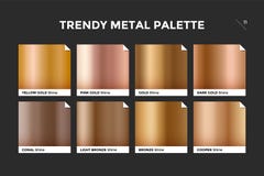 Rose gold gradient template, vector icon vector illustration Rose gold gradient template, vector icon vector illustration