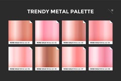 Rose gold gradient template, vector icon stock illustration Rose gold gradient template, vector icon stock illustration