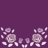 Roses de carte de voeux épousant le fond de vacances d'anniversaire Images stock Roses de carte de voeux épousant le fond de vacances d'anniversaire Images stock