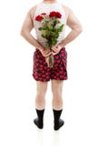 Roses de surprise pour le jour de valentines images libres de droits Roses de surprise pour le jour de valentines images libres de droits