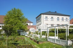 Roseto in Ettlingen fotografie stock Roseto in Ettlingen fotografie stock