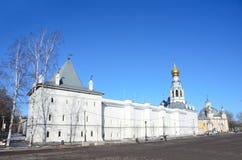 Rosja Vologda, Kremlevskaya kwadrat w wio?nie zdjęcia royalty free Rosja Vologda, Kremlevskaya kwadrat w wio?nie zdjęcia royalty free
