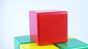 cube plastique jouet