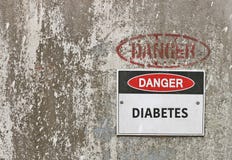 Rote, Schwarzweiss-Gefahr, Warnzeichen des Diabetes stockfotografie Rote, Schwarzweiss-Gefahr, Warnzeichen des Diabetes stockfotografie