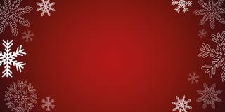 Roter Weihnachtswinterhintergrund mit weißen Schneeflocken vektor abbildung Roter Weihnachtswinterhintergrund mit weißen Schneeflocken vektor abbildung
