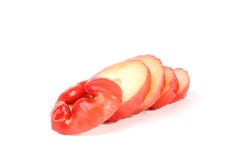 Rotes Bell-Wachs Apple tragen Früchte Lizenzfreie Stockfotos Rotes Bell-Wachs Apple tragen Früchte Lizenzfreie Stockfotos