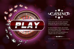 Roue de roulette de fond de casino avec des matrices et des puces Conception de l'avant-projet en ligne de table de tisonnier de illustration stock Roue de roulette de fond de casino avec des matrices et des puces Conception de l'avant-projet en ligne de table de tisonnier de illustration stock