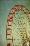 Roue rouge de ferry de vintage photos stock Roue rouge de ferry de vintage photos stock