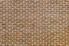 Rough Red Brick Wall Facade Royalty Free Stock Image