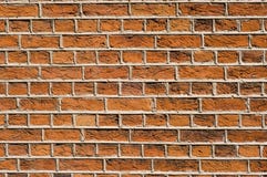 Rough Red Bricks And Mortar Royalty Free Stock Photos