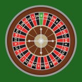 Roulette, a roulette wheel of a casino. Casino logo. royalty free illustration Roulette, a roulette wheel of a casino. Casino logo. royalty free illustration