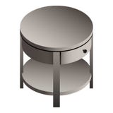 Round bedside table icon, isometric style royalty free illustration Round bedside table icon, isometric style royalty free illustration