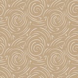 Round lines abstract vector seamless pattern. Modern gold and white background stock illustration Round lines abstract vector seamless pattern. Modern gold and white background stock illustration