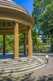 Round pavilion in the Morazán Park, San José stock image Round pavilion in the Morazán Park, San José stock image