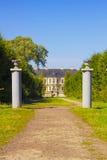 Route au vieux XVIIème siècle médiéval de château de Pidhirtsi en Ukraine Images libres de droits Route au vieux XVIIème siècle médiéval de château de Pidhirtsi en Ukraine Images libres de droits