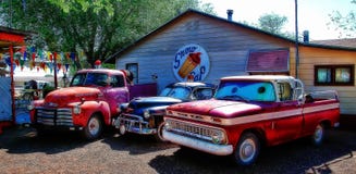 Route 66 -Dorf stockbild Route 66 -Dorf stockbild