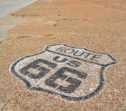 Route 66 en Californie, Etats-Unis photographie stock libre de droits Route 66 en Californie, Etats-Unis photographie stock libre de droits