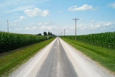 Route 66 storico, Illinois, U.S.A. fotografia stock Route 66 storico, Illinois, U.S.A. fotografia stock