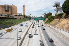 Route 101 à Los Angeles photographie stock libre de droits Route 101 à Los Angeles photographie stock libre de droits