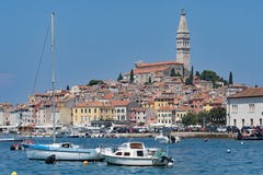 Rovinj - A Croatian fishing port on the West Coast. royalty free stock photography Rovinj - A Croatian fishing port on the West Coast. royalty free stock photography