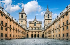 Royal Monastery El Escorial Near Madrid, Spain Royalty Free Stock Photos Royal Monastery El Escorial Near Madrid, Spain Royalty Free Stock Photos