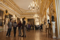 Royal palace in Warsaw inside royalty free stock photos Royal palace in Warsaw inside royalty free stock photos