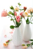 Roze lisianthus Royalty-vrije Stock Foto's Roze lisianthus Royalty-vrije Stock Foto's