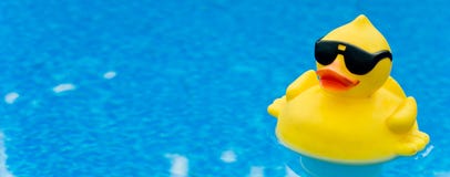 rubber duck with sunglasses