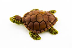 Rubber turtle toy isolated on white background royalty free stock photos Rubber turtle toy isolated on white background royalty free stock photos