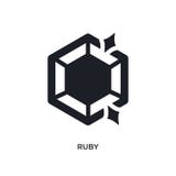 Ruby Red Icons, Digital Media Stock Vector - Illustration ...